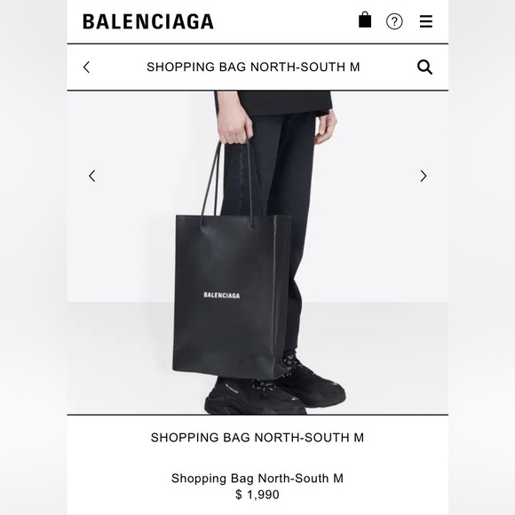 🚨3 DAY SALE 25% OFF‼️ 
Balenciaga Large leather Shopping Bag! 2019 runway piece. - Picture 13 of 13